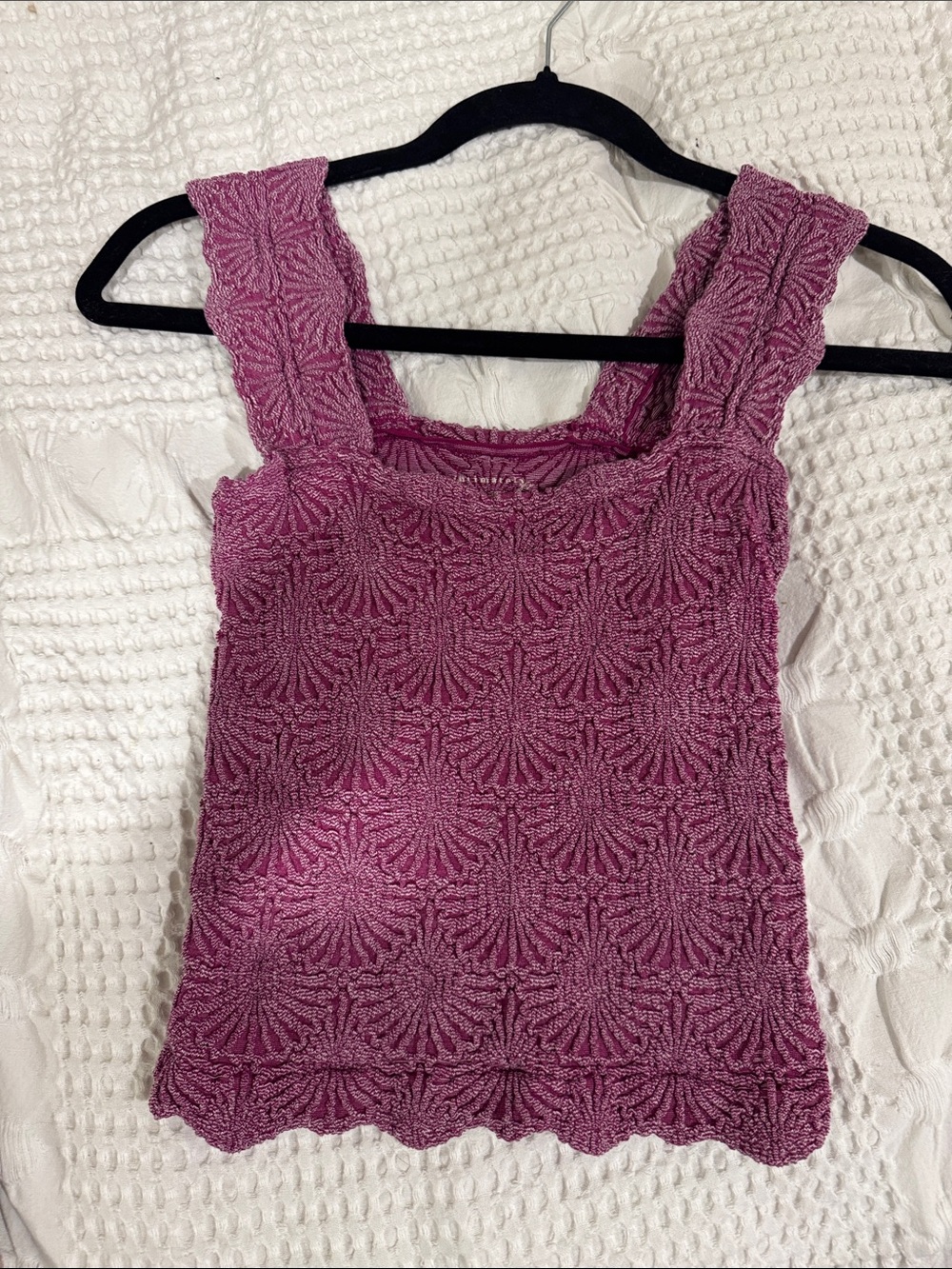 FREE PEOPLE Love Letter Womens Cami- Fuscia